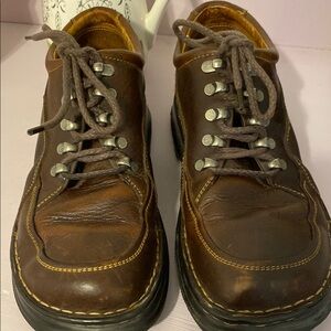 Born brand Men's Brown Leather Shoes, normal wear, recent leather treatment